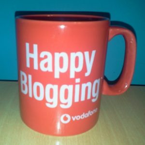 Cana "Happy Blogging" de la Vodafone