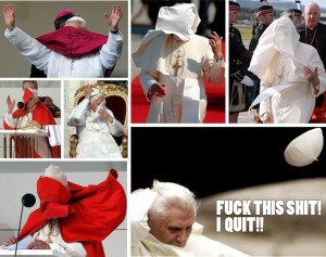 pope quits