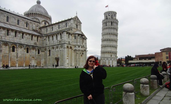 italia 2013 - 136 denisa si mufica la turnul din pisa