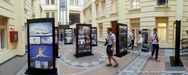 Prin Sibiul meu 2013: expoziţie foto în curtea interioară a Primăriei Sibiu