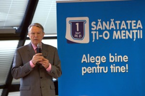 Prof. Dr. Nicolae Hâncu, Preşedintele de Onoare al Federaţiei Române de Diabet, Nutriţie şi Boli Metabolice