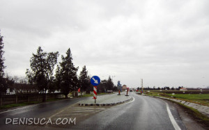 Insulă de calmare pe drumul Arad-Oradea